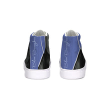 Load image into Gallery viewer, Blue Boughie High Top Canvas Shoes