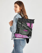 Load image into Gallery viewer, Pink Boughie Signature Clothing Casual Flap Backpack