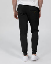 Load image into Gallery viewer, Black Boughie KR Unisex Premium Fleece Joggers | Lane Seven