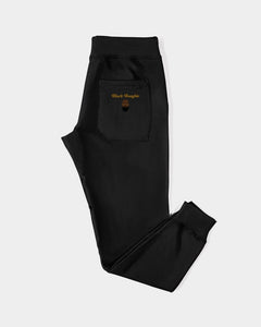 Black Boughie KR Unisex Premium Fleece Joggers | Lane Seven