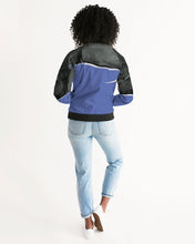 Load image into Gallery viewer, Blue Boughie Signature Women&#39;s Bomber Jacket