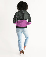 Load image into Gallery viewer, Pink Boughie Signature Women&#39;s Bomber Jacket