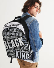Load image into Gallery viewer, Black Boughie Black King Large Backpack