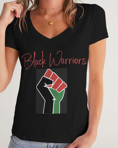 Black Boughie Black Warrior Tee for women