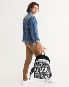 Black Boughie Black King Large Backpack