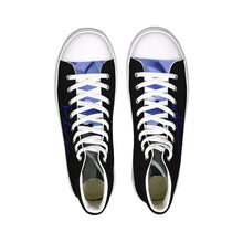 Load image into Gallery viewer, Blue Boughie Special  Edition Unisex Hightop Canvas Shoe