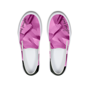 Pink Boughie Signature Clothing- Canvas shoe